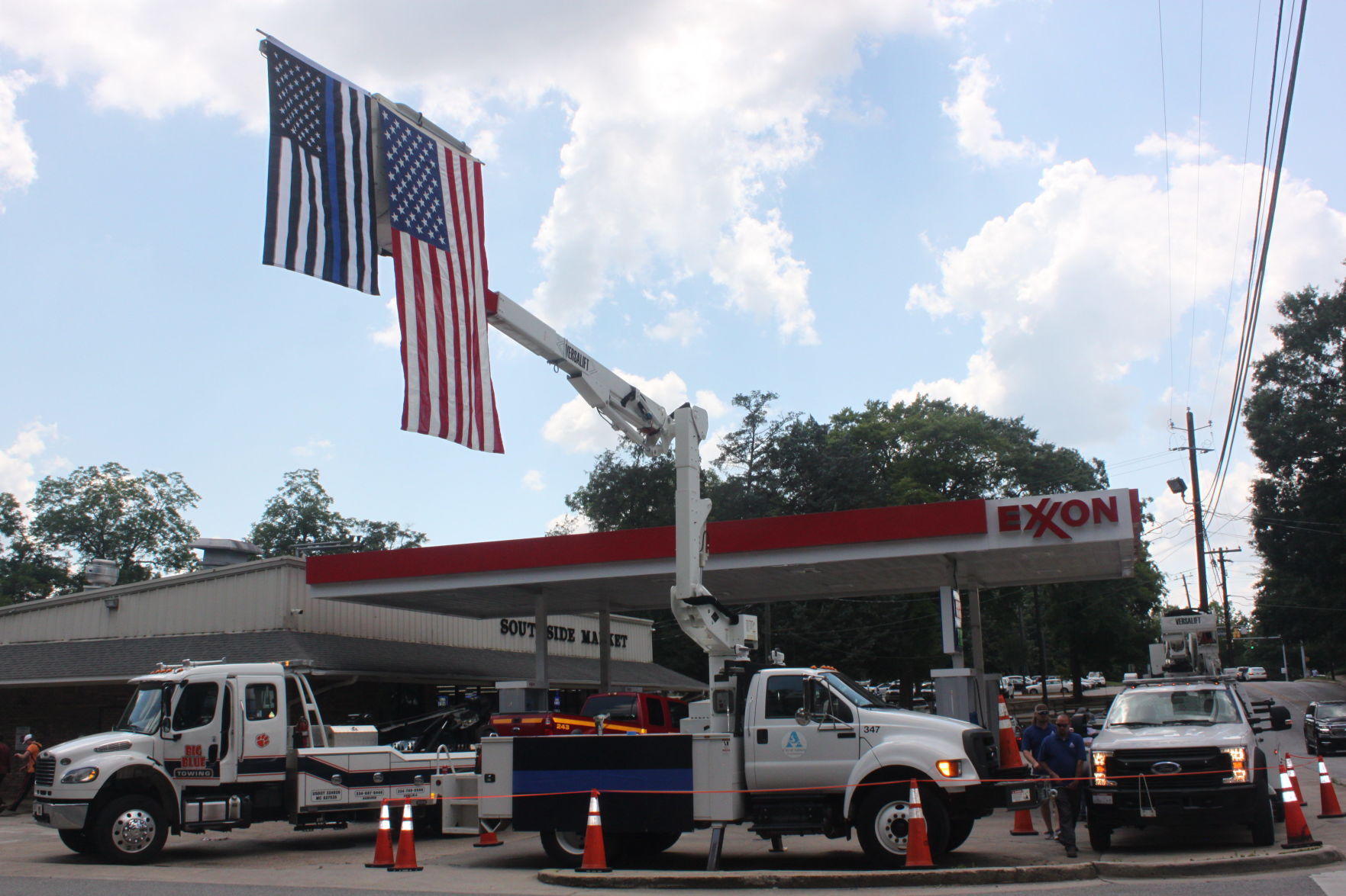 Funeral service for officer William Buechner